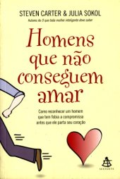 book Homens que não conseguem amar