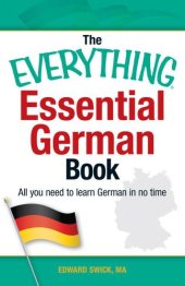 book The Everything Learning German Book