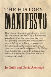 book The History Manifesto