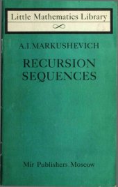 book RECURSION SEQUENCES