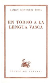 book En torno a la lengua vasca