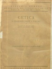 book Getica. O protoistorie a Daciei