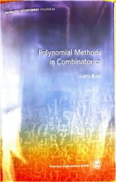 book Polynomial Methods in Combinatorics