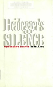 book Heidegger’s silence