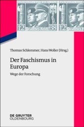 book Der Faschismus in Europa: Wege Der Forschung