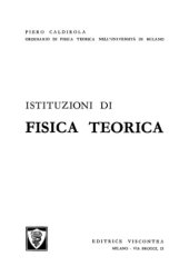 book Istituzioni di fisica teorica