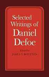 book Selected writings of Daniel Defoe