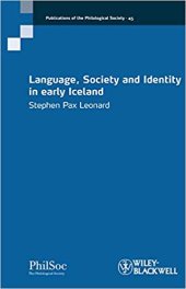 book Language, Society and Identity in Early Iceland