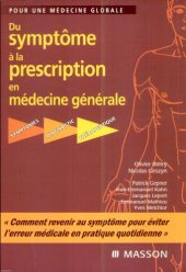 book Du symptôme à  la prescription en médecine générale