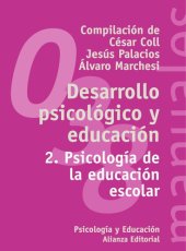 book Desarrollo Psicológico y Educación - 2. Psicología de la Educación Escolar