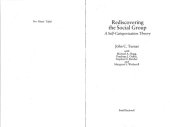book Rediscovering the social group: A self-categorization theory
