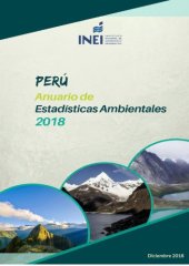 book Perú Anuario de Estadísticas Ambientales 2018