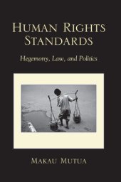 book Human Rights Standards: Hegemony, Law, and Politics