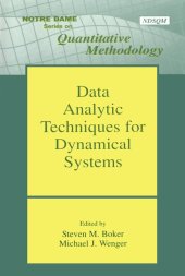 book Data Analytic Techniques for Dynamical Systems