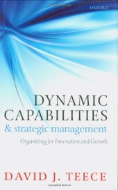 book Dynamic capabilities and strategic management