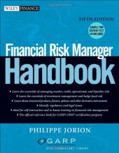 book Financial Risk Manager Handbook, 5th edition