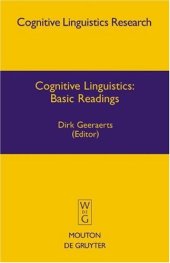 book Cognitive Linguistics – Basic Readings