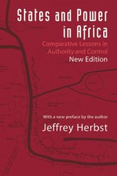 book States and Power in Africa: Comparative Lessons in Authority and Control