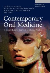 book Contemporary Oral Medicine: A Comprehensive Approach to Clinical Practice