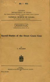 book Sacred Stories of the Sweet Grass Cree