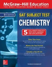 book McGraw-Hill Education SAT Subject Test Chemistry