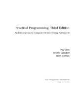 book Practical Programming. An Introduction to Computer Science using Python 3.6 [3rd ed.]