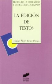 book La edición de textos