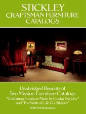 book Stickley Craftsman Furniture Catalogs