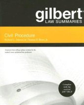 book Gilbert Law Summaries on Civil Procedure