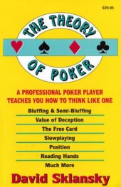 book The Theory of Poker