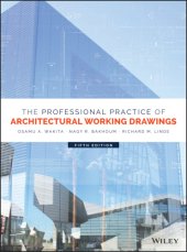 book The Professional Practice of Architectural Working Drawings, 5th Edition