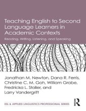 book Teaching English to Second Language Learners in Academic Contexts: Reading, Writing, Listening, and Speaking (ESL & Applied Linguistics Professional Series)