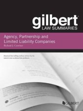 book Gilbert Law Summary on Agency, Partnership and LLCs