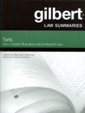 book Gilbert Law Summaries on Torts