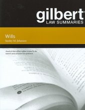 book Gilbert Law Summaries on Wills, 12th