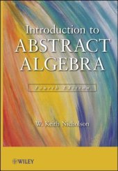 book Introduction to Abstract Algebra