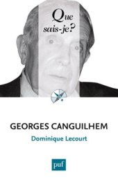 book Georges Canguilhem