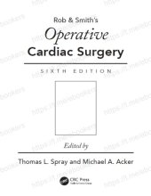 book Rob & Smith’s Operative Cardiac Surgery