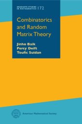 book Combinatorics and Random Matrix Theory