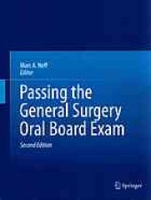 book Passing the general surgery oral board exam