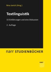 book Textlinguistik: 15 Einführungen und eine Diskussion