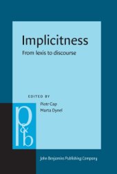 book Implicitness: From Lexis to Discourse