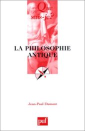 book La philosophie antique