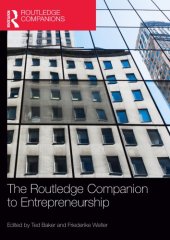 book The Routledge Companion to Entrepreneurship