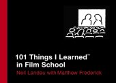 book 101 Things I Learned in Film School