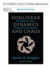 book Student Solutions Manual for Nonlinear Dynamics and Chaos, 2nd edition