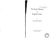 book The early masters of English fiction