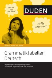 book Duden. Grammatiktabellen Deutsch