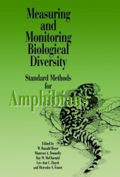 book Measuring and Monitoring Biological Diversity: Standard methods for amphibians