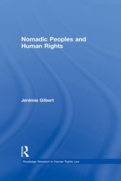 book Nomadic Peoples and Human Rights